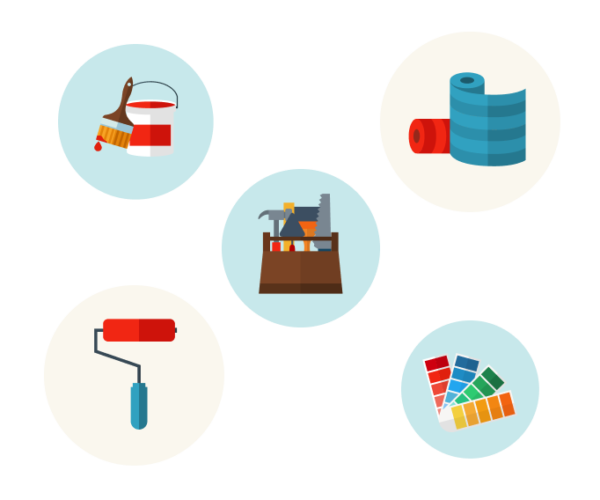 # One-Day DIY Projects Inside Your Home